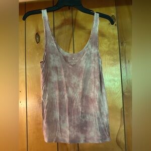 American Eagle Outfitters Gray Tank Top